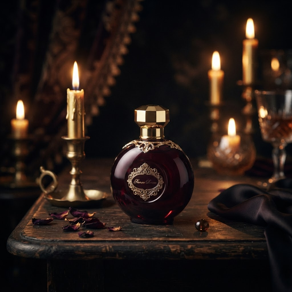 Publicação do Instagram: perfume Velours Pourpre